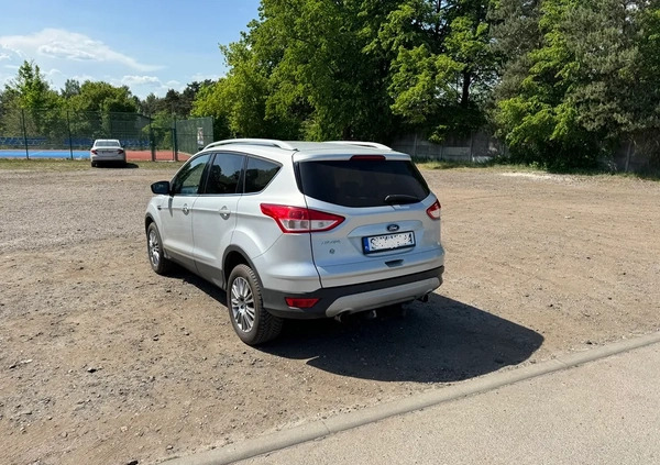 Ford Kuga cena 42900 przebieg: 246000, rok produkcji 2014 z Koziegłowy małe 29